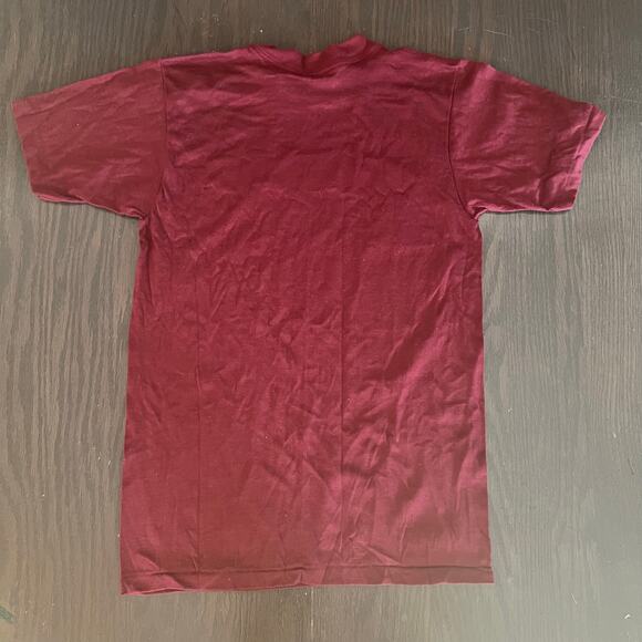 Bantam HAHVAHD Vintage Single Stitch Red T-shirt Unisex Medium - Picture 7 of 8